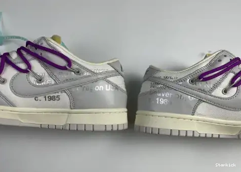 O-W Dunk Nike Low Lot 21 DM1602-100 0429